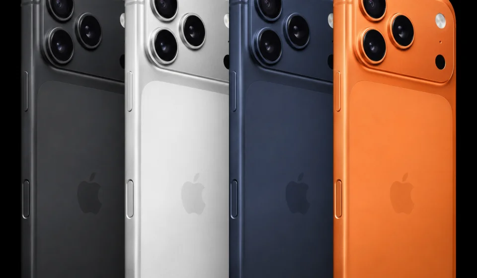 iphone 17 pro max in colors